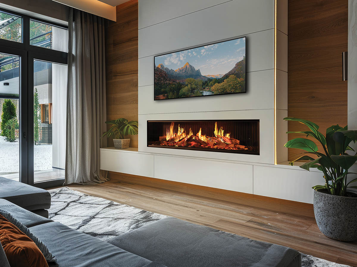 Built-In Gas Fireplace