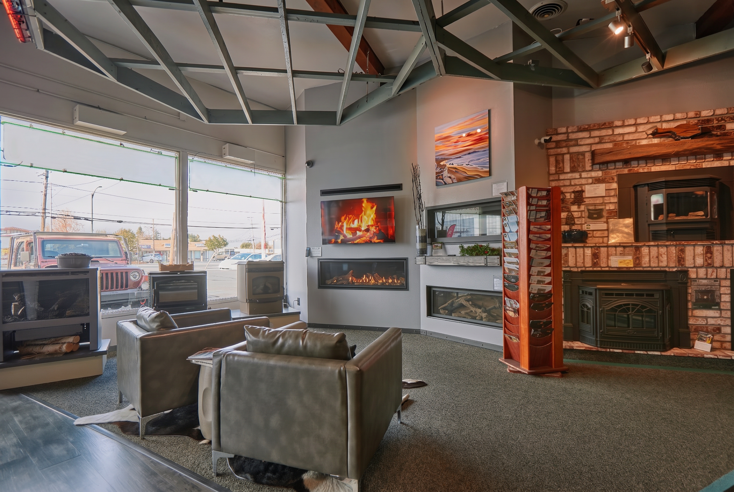 Buck Stove showroom view 1