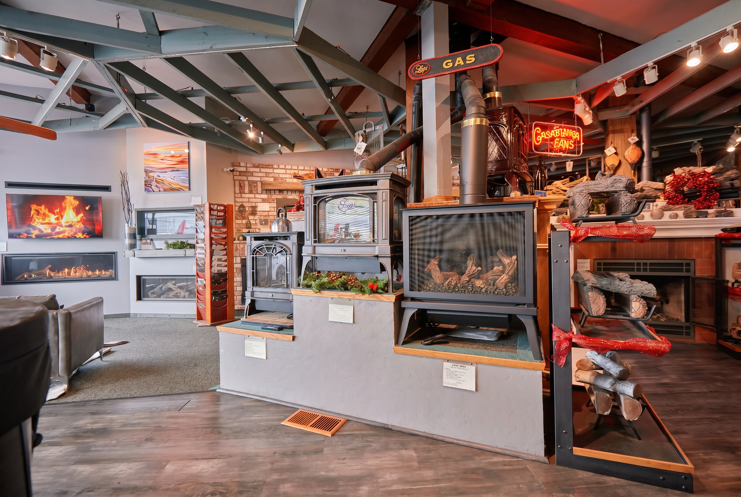 Buck Stove showroom view 2