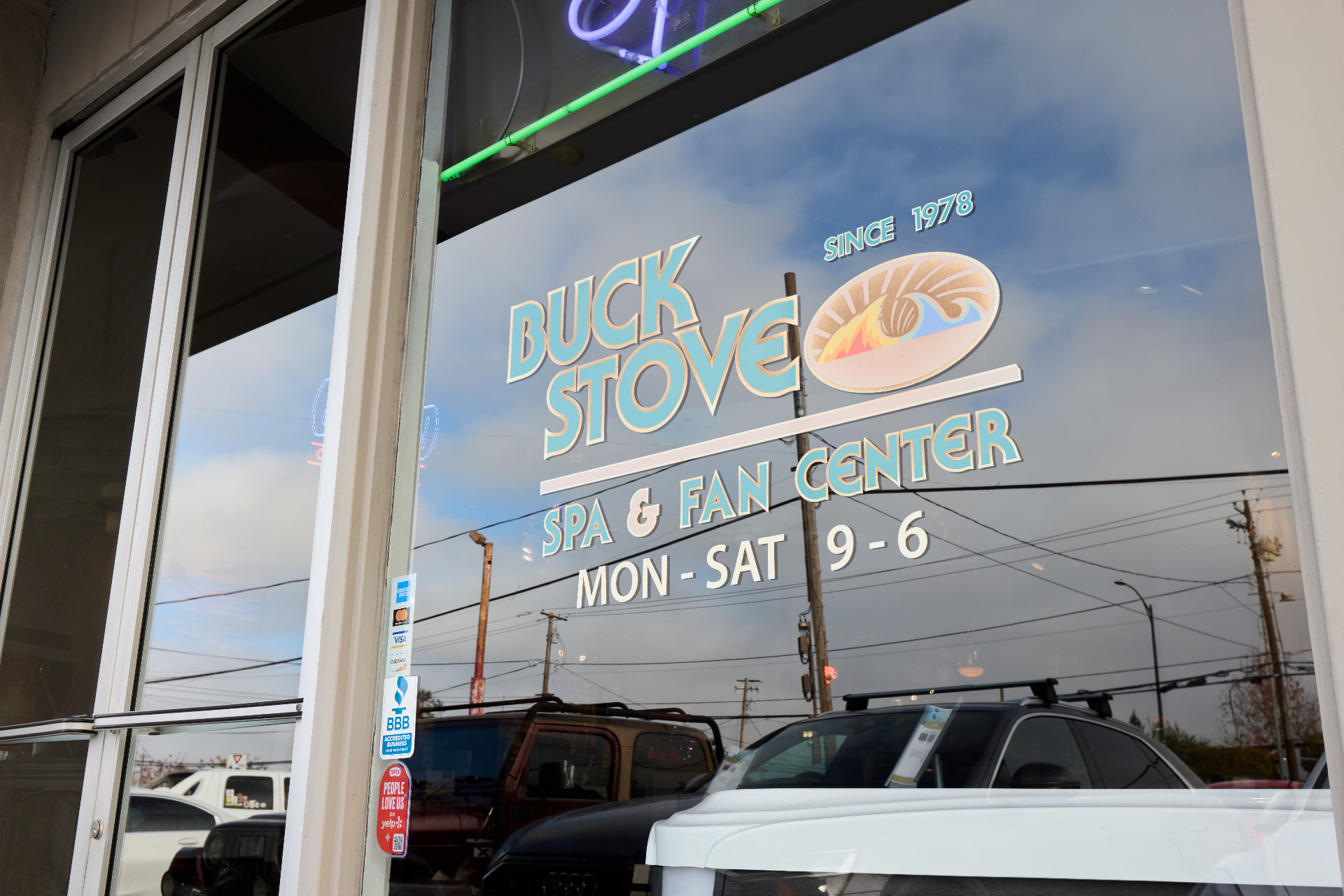 Buck Stove storefront